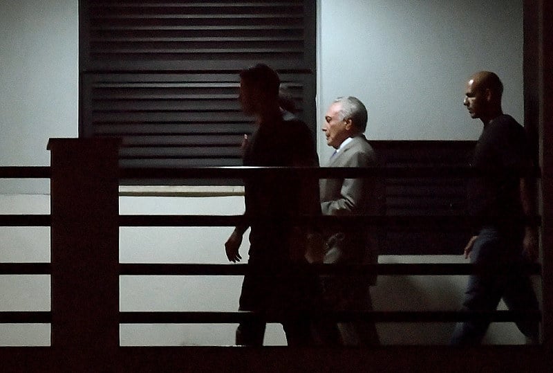 Justiça manda soltar Temer, preso na última quinta-feira (21)