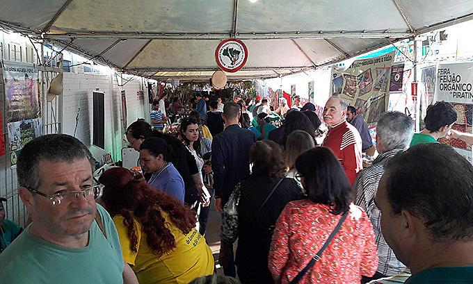 Feira coloca a cidade de Santa Maria e o estado do Rio Grande do Sul como referência internacional em Economia Solidária