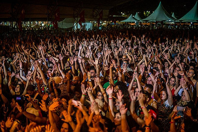 Crowds were excited about the fair’s events, including seminars, live concerts, local gastronomy, and food products in São Paulo