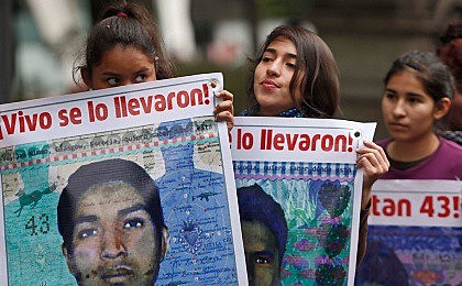 A impunidade persiste apos a quase dois anos da desaparição dos estudante de Ayotzinapa