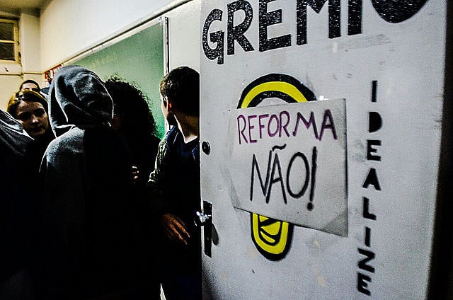 Estudantes foram protagonistas de movimento que ocupou mais 800 escolas
