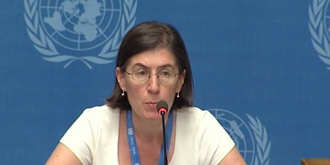 Liz Throssel pediu manifestações pacíficas da oposição e a garantia do direito à liberdade de expressão.