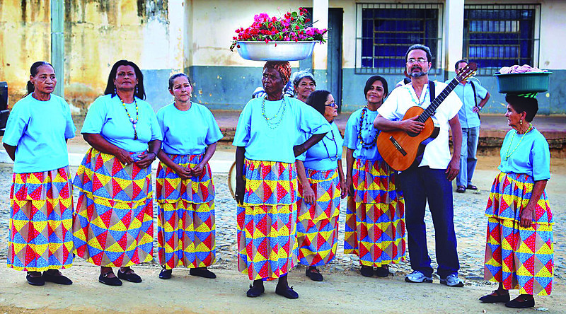 Coral das Lavadeiras faz a bênção das águas em todas as edições do Festivale
