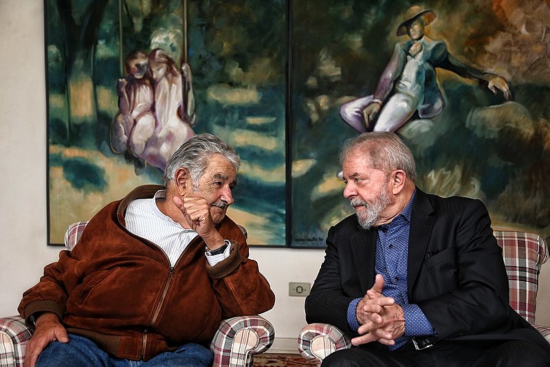 Encontro entre os ex-presidentes em São Paulo (SP) em 2017