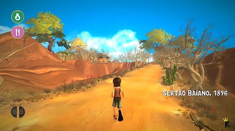 Jogo é ambientado no século XIX e capítulos narram busca por Canudos, no sertão brasileiro