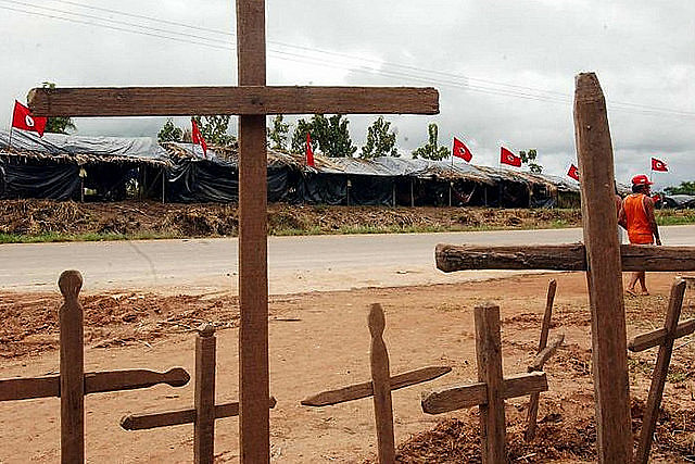 Aproximadamente um milhao de pessoas estiveram envolvidas em conflitos no campo em 2018
