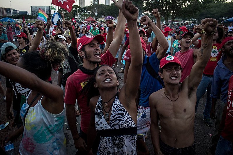 Ato pela Democracia em Brasília nesta segunda (11)