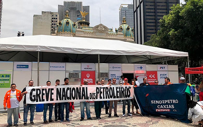 Petroleiros se mobilizaram para doar sangue