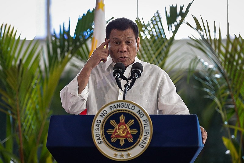 Presidente das Filipinas, Rodrigo Duterte, disse em 2016 que matava com as próprias mãos pessoas suspeitas de crime
