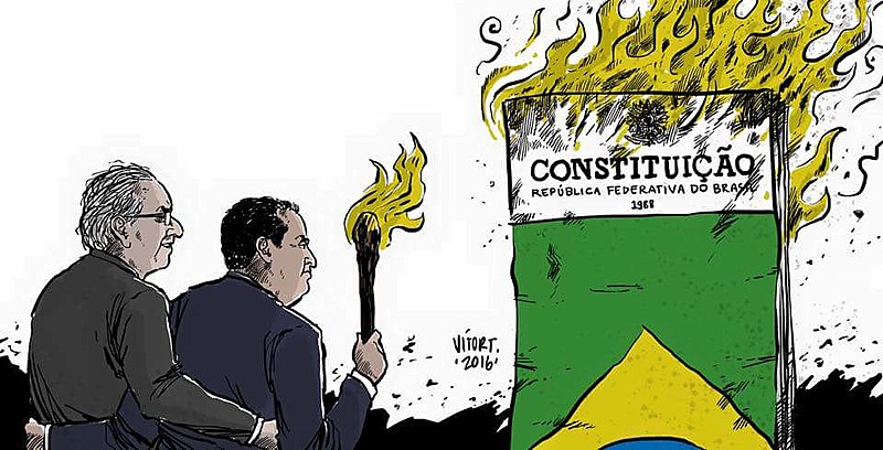 Charge de Vitor Teixeira