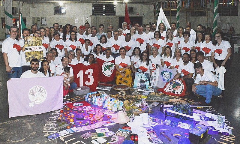 Os educandos e educandas escolheram o nome da turma de “Euclides dos Santos Rodrigues”, militante que participou da formação MST (SC)