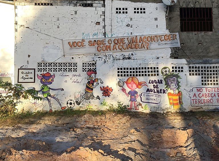 Foram inúmeras as ações de manutenção realizadas e custeadas pelos próprios moradores nos últimos 10 anos