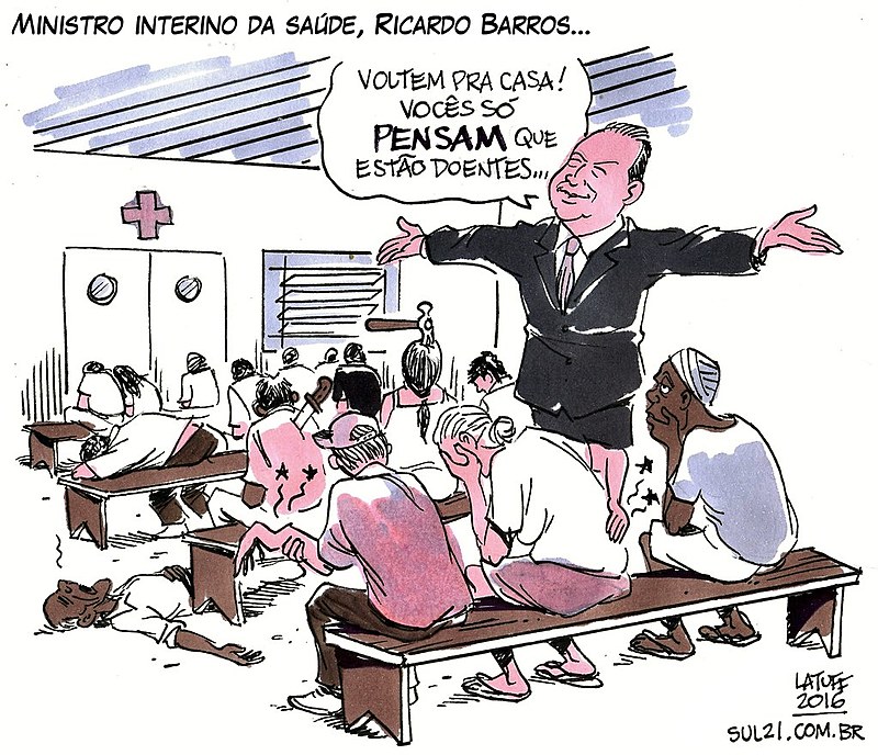 Povo que "pensa que está doente"