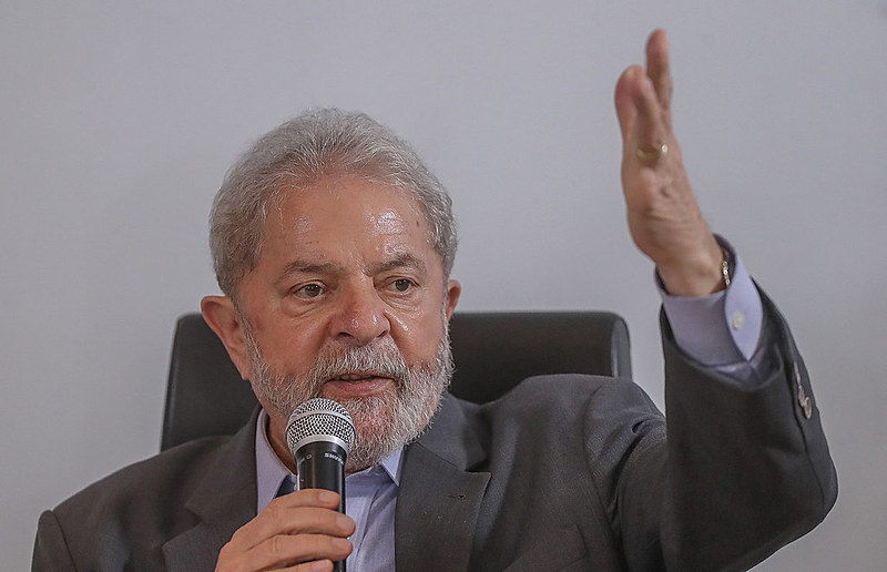 Ex-presidente e pré-candidato presidencial Luiz Inácio Lula da Silva