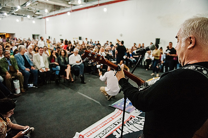 Classe artística esteve representada no lançamento da Frente em Defesa da Soberania no RS