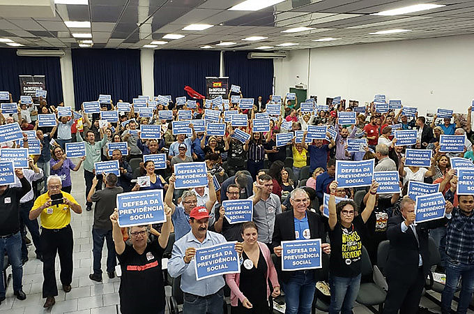 Audiência defendeu a continuidade do caráter público da Previdência social