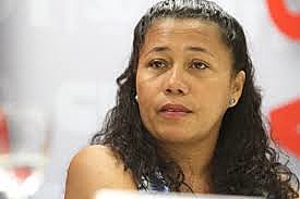 Vice-presidenta da CUT, Carmen Foro.