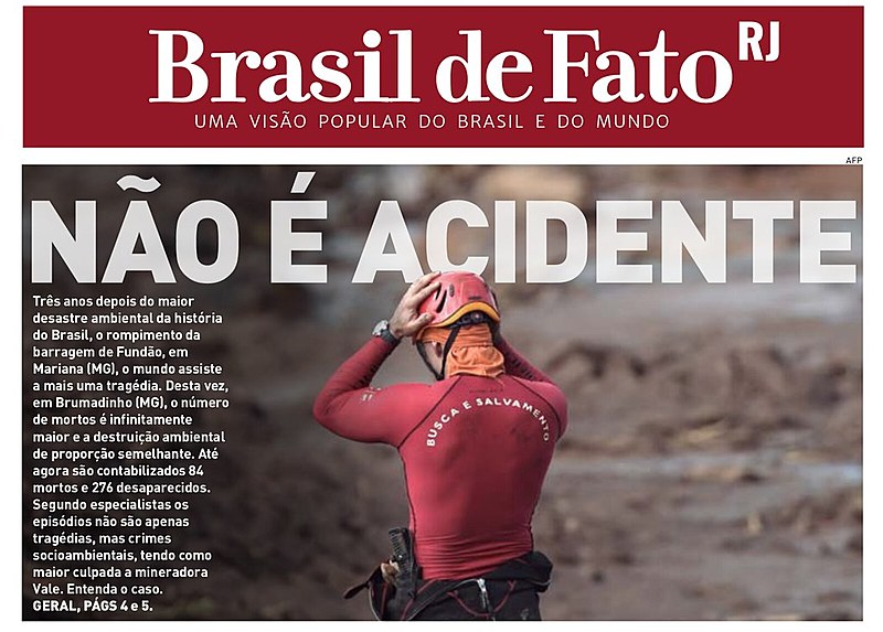 O tabloide é distribuído nas estações de trens e metrô na Central do Brasil, Pavuna, Coelho Neto e nas barcas em Niterói