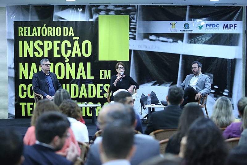 Evento de divulgação do relatório sobre comunidades terapêuticas ocorreu na sede do MPF, em Brasília