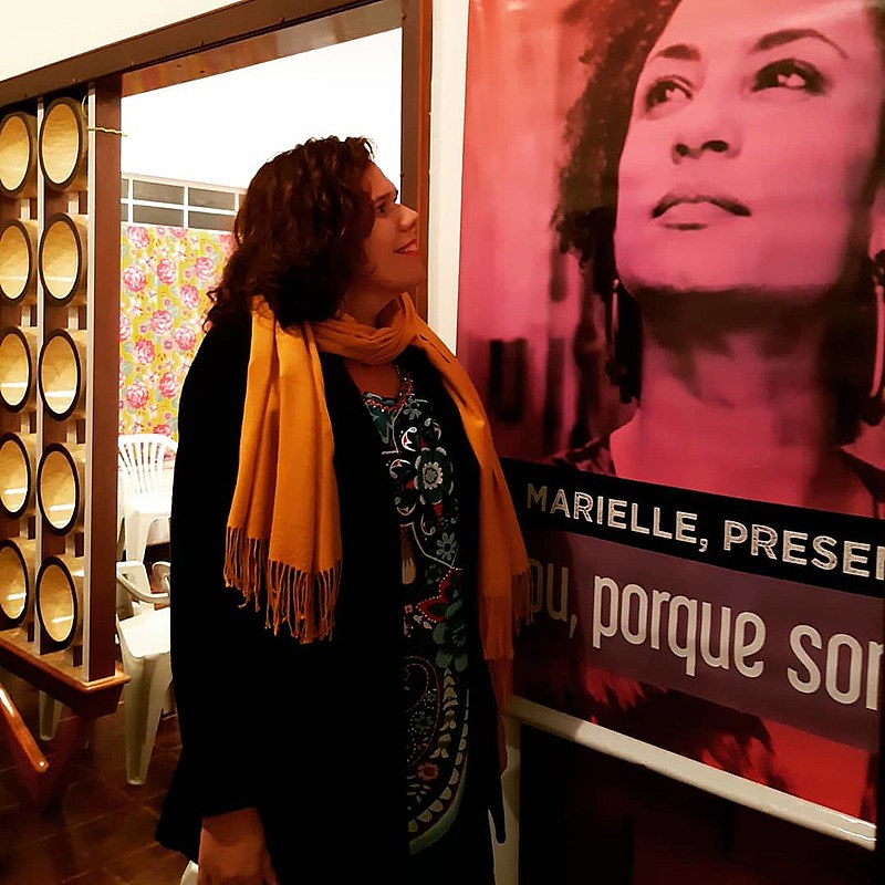 Fernanda Camargo lançou junto ao coletivo de mulheres do partido a campanha “Pela Vida das Mulheres: não seremos silenciadas”