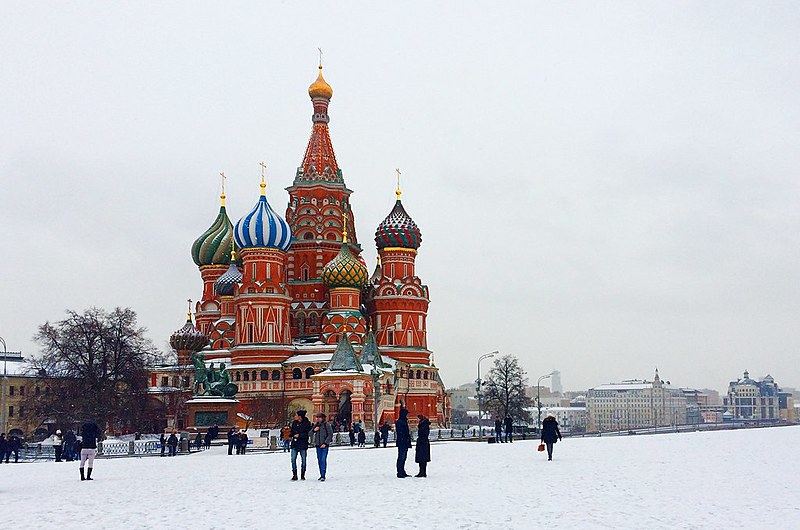Catedral de São Basílio, na capital Moscou, é um dos pontos turísticos do país sede da Copa
