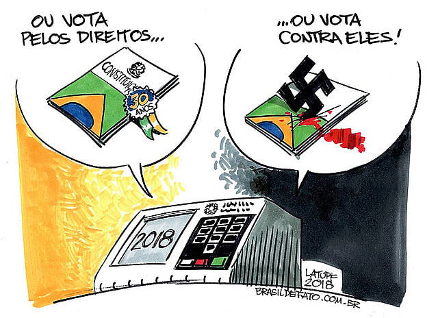 Povo está numa encruzilhada entre um caminho gerado pela mentira e o outro que já conhecemos, mas que foi interrompido por um golpe
