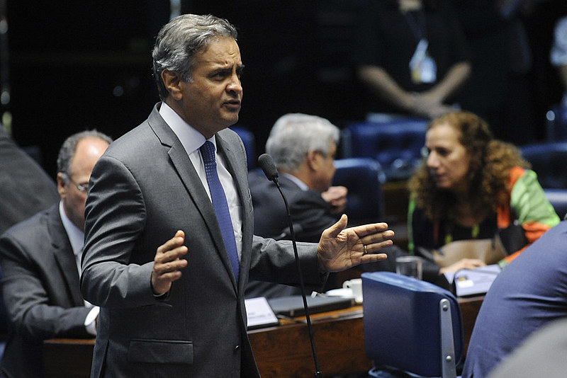 Senado derrubou nesta semana a decisão do STF de afastar Aécio Neves (PSDB)