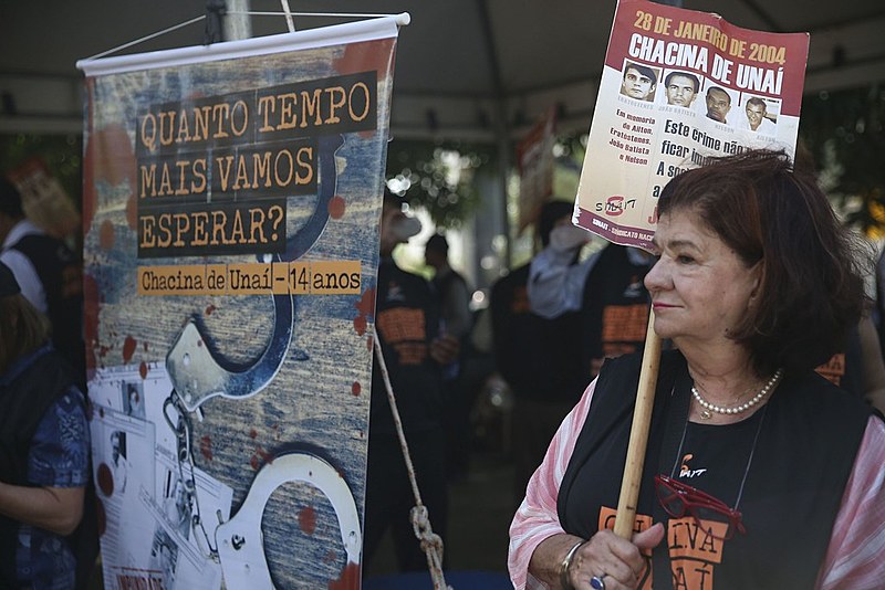 Protesto de janeiro deste ano relembra crime e cobra punição dos mandantes da chacina