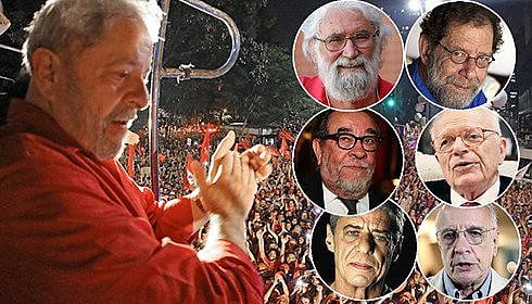 Escritores, juristas e artistas estão entre os apoiadores da candidatura de Lula