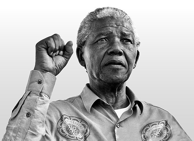 Símbolo de luta do povo negro, Mandela resistiu a 27 anos de prisão