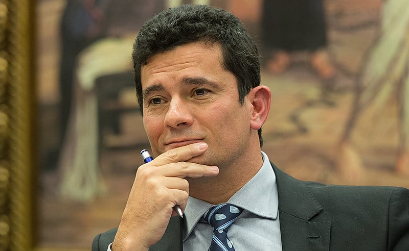 Juiz Sergio Moro durante depoimento na comissão de reforma do Código de Processo Penal na última quinta (30)