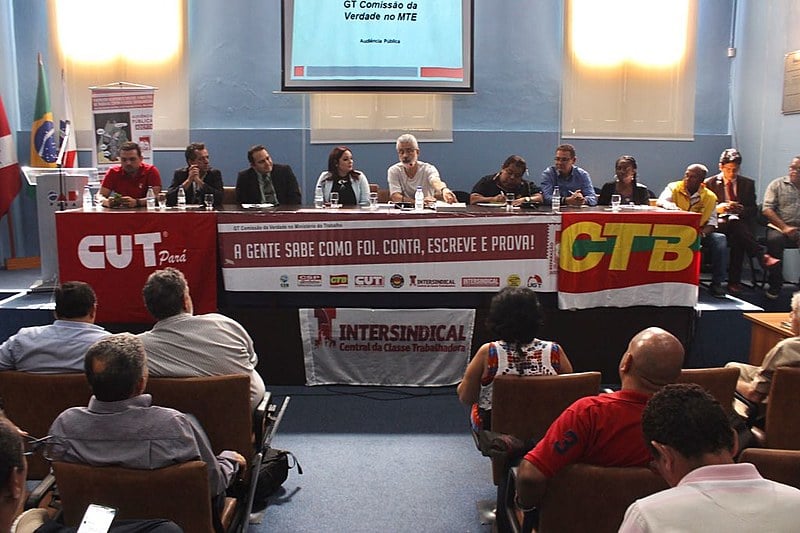 Segunda audiência pública do grupo de trabalho que investiga os processos de perseguição política no Ministério do Trabalho