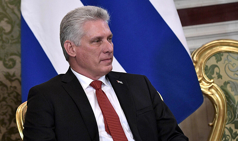"Era impossível ficarmos de braços cruzados diante de um governo soberba e insensível", afirmou Díaz-Canel