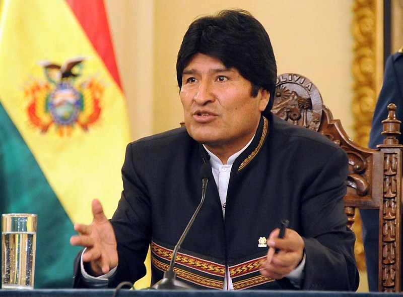 Evo Morales disse que o ano de 2016 deve ser o mais quente já registrado, como divulgado pela OMM (Organização Metereológica Mundial)