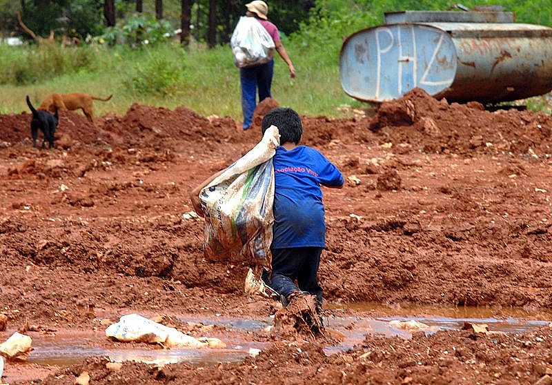 Cerca de 2,7 milhões de crianças e adolescentes desenvolvem alguma ocupação econômica no Brasil