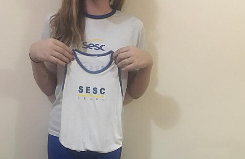 Jovem estuda na instituição desde os dois anos