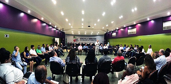 A atividade é voltada para dirigentes e assessores sindicais