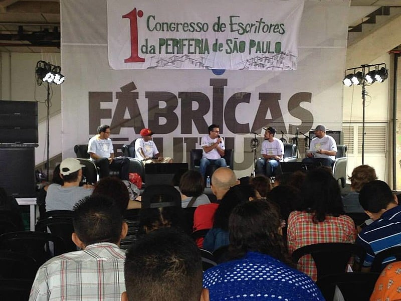 1º Congresso Escritores da Periferia de São Paulo que teve como tema "Incentivos à Produção Literária"