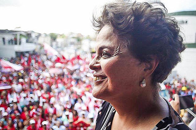 La ex presidenta participó en la caravana de Lula que recorre el Nordeste de Brasil hasta el 5 de septiembre