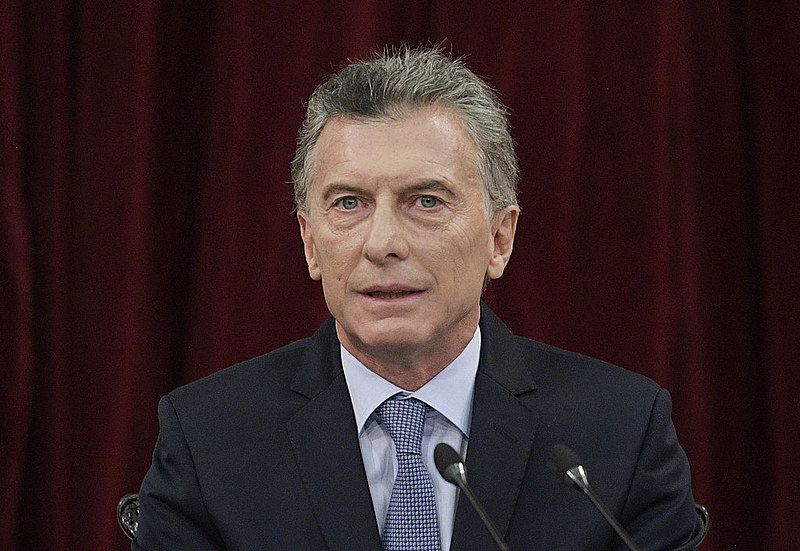 Mauricio Macri, presidente da Argentina, tem enfrentado dificuldades no campo econômico