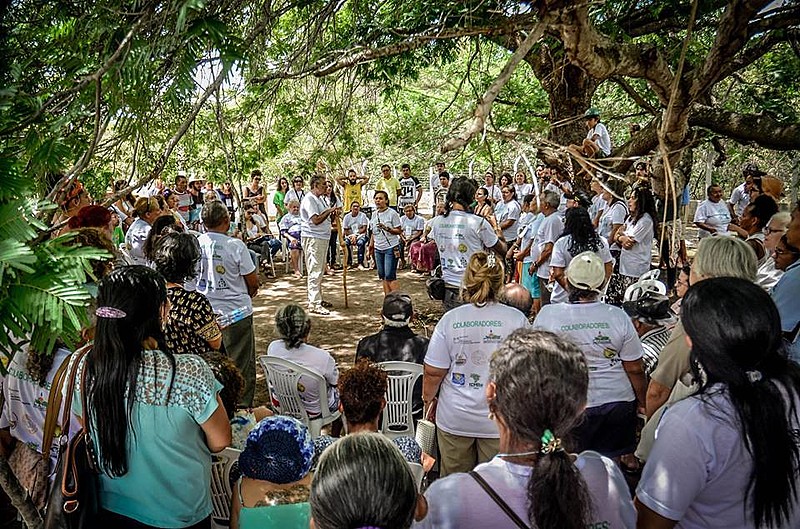 O encontro acontece na chácara Paraíso da Serra, no município de Exu.