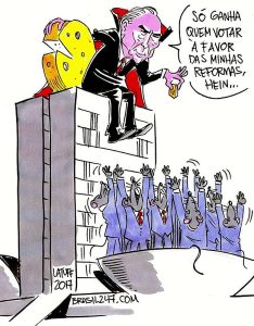 Temer negocia aprovação de reformas