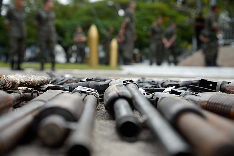 As mulheres mais da metade(59%) das vítimas de reincidência de agressão com arma de fogo