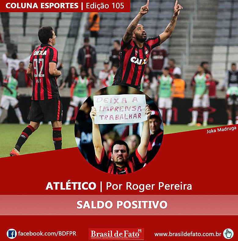 Roger é colunista esportivo do Brasil de Fato PR