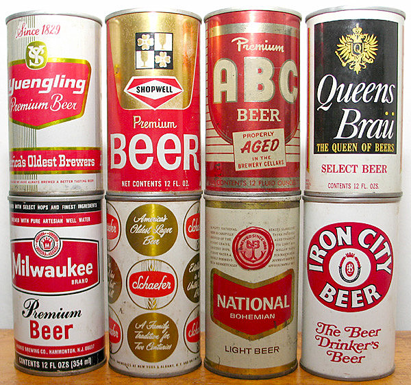 As grandes companhias de cerveja passaram a tirar vantagem da distribuição em massa que a lata tornava possível