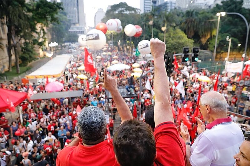 Pela primeira vez, o evento foi organizado coletivamente pelas principais centrais sindicais do país