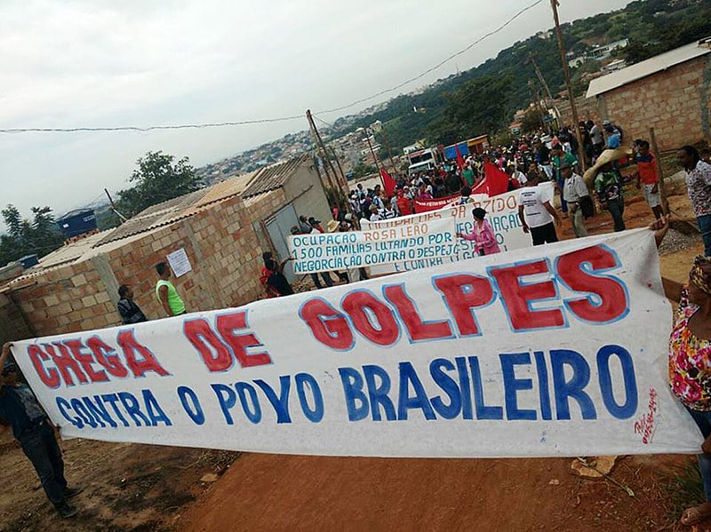 Ato faz parte de jornada nacional de lutas