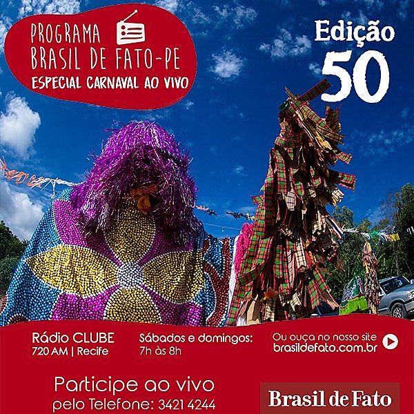 Edição de número 50 teve até música ao vivo, comentário sobre previdênci social e anúncio sobre conquita das comunidades quilombolas.