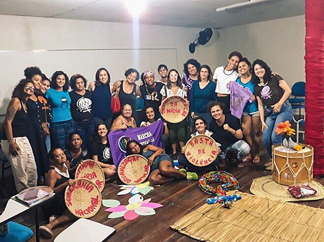O evento é aberto apenas para mulheres e é possível levar crianças, que terão uma ciranda de cuidados