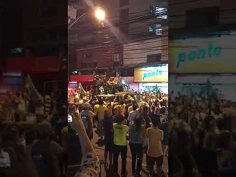 Militares salieron a las calles para conmemorar el resultado de la votación en la segunda vuelta de las elecciones en Brasil